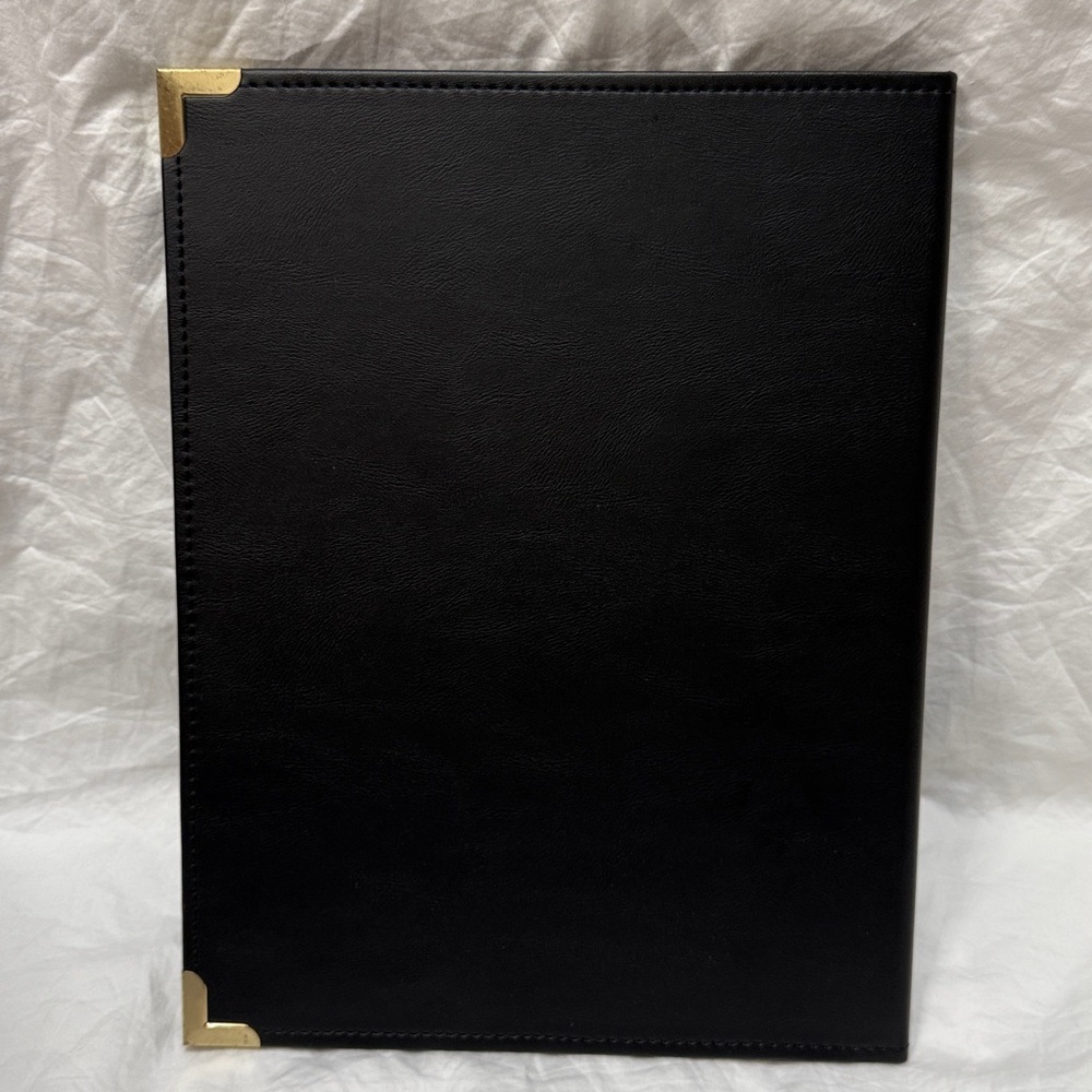 Samsill Classic Collection Business Portfolio - Black Document Organizer Folder - Picture 7 of 15